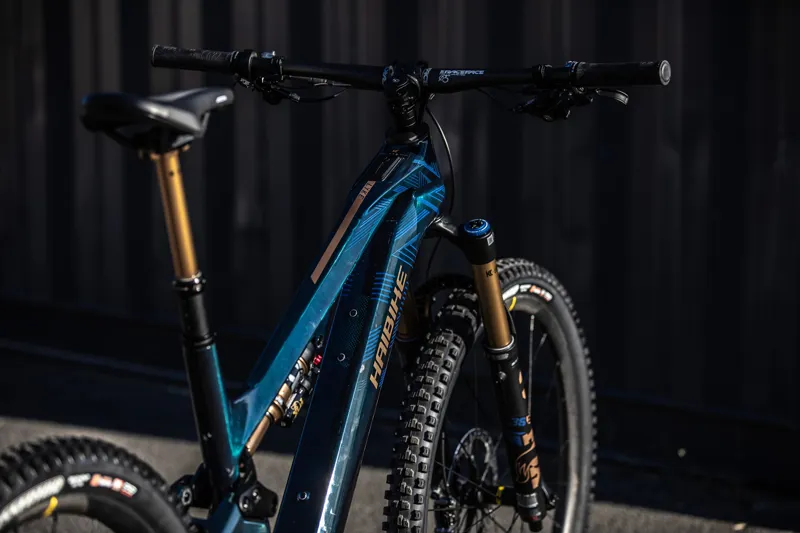 Haibike Lyke SE Electric Mountain Bike in Blue-4